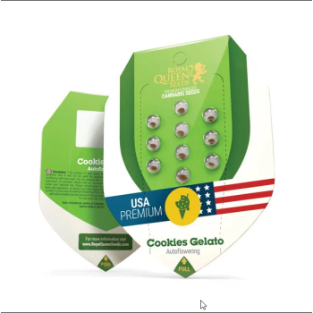 Cookies Gelato Auto
- Cookies Gelato x Big Skunk Auto
- Sativa 20% / 75% Indica / 5% Ruderalis
- 8-9 settimane 2