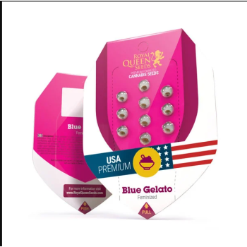 Blue Gelato
- Blueberry x Thin Mint Girl Scout Cookies x Sunset Sherbert
- Indica 80% / Sativa 20%
- 9-10 Settimane 2