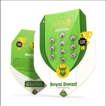 Royal Dwarf
- Skunk x Ruderalis
- Sativa 10% /  ndica 60% / Ruderalis 30%
- 6-7 Settimane 2