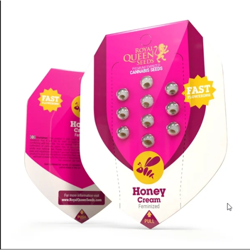 Honey Cream (Fast Flowering) - Royal Queen...