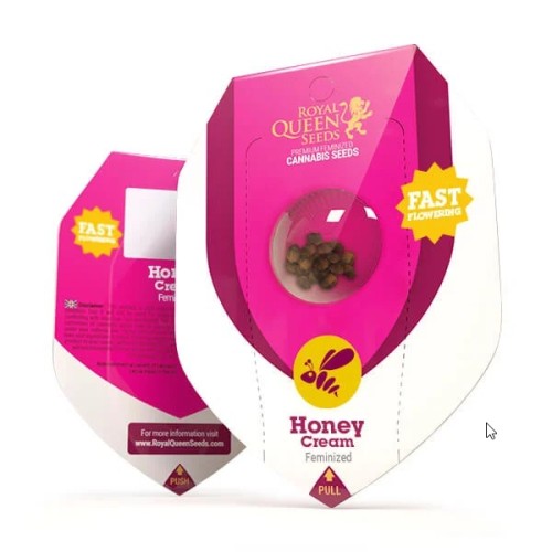 Honey Cream (Fast Flowering) - Royal Queen...